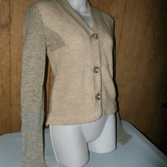 Free People Sweater Angora-Wool Button Front Women's Small - Picture 2 of 10